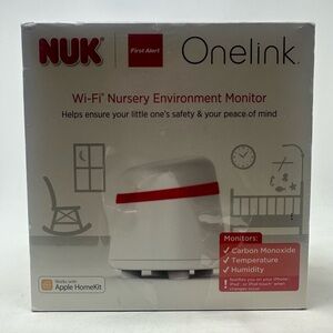 NUK First Alert OneLink Wi-Fi Nursery Environment Monitor (CO, Temp, Humidity)